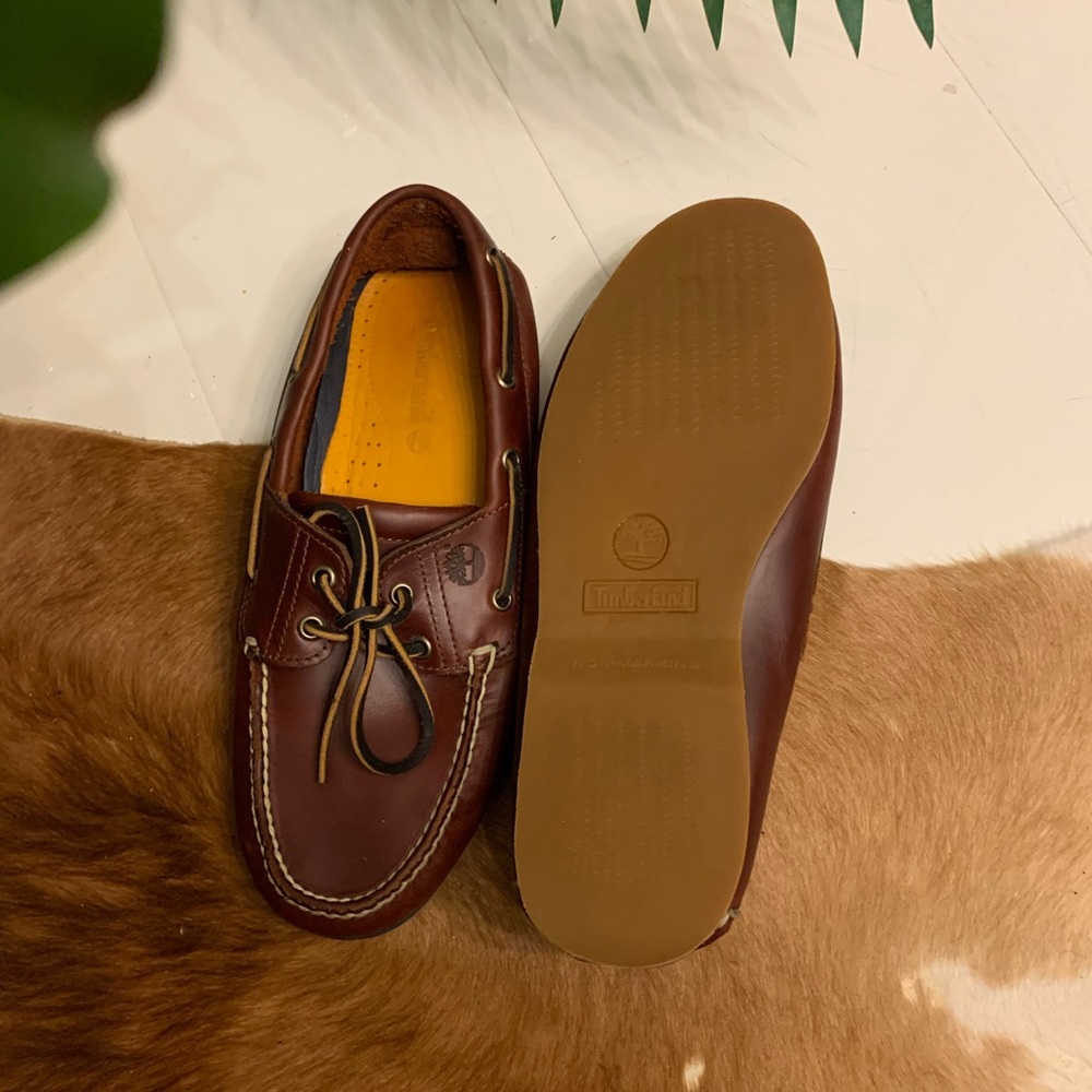 Timberland loafers!